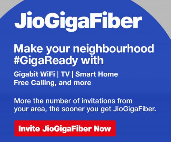  Jio Fiber Welcome Offer FREE 30 Days Unlimited Trial 