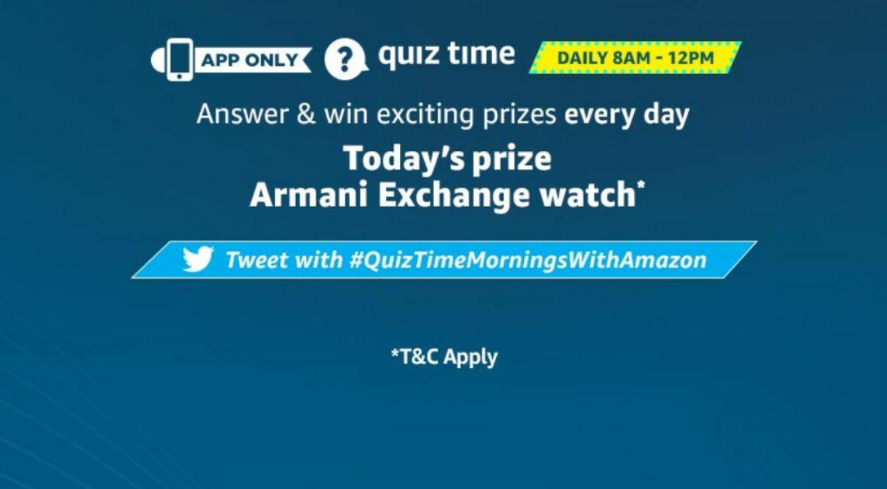 armani exchange watch quiz answers
