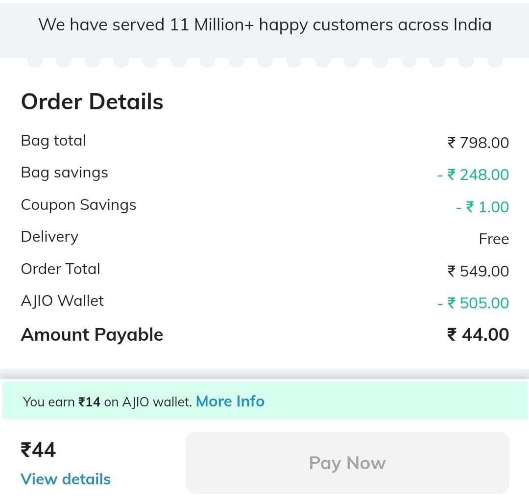 Ajio Referral Code [ALA1UWIM6] - Shop Anything Worth ₹500 For FREE