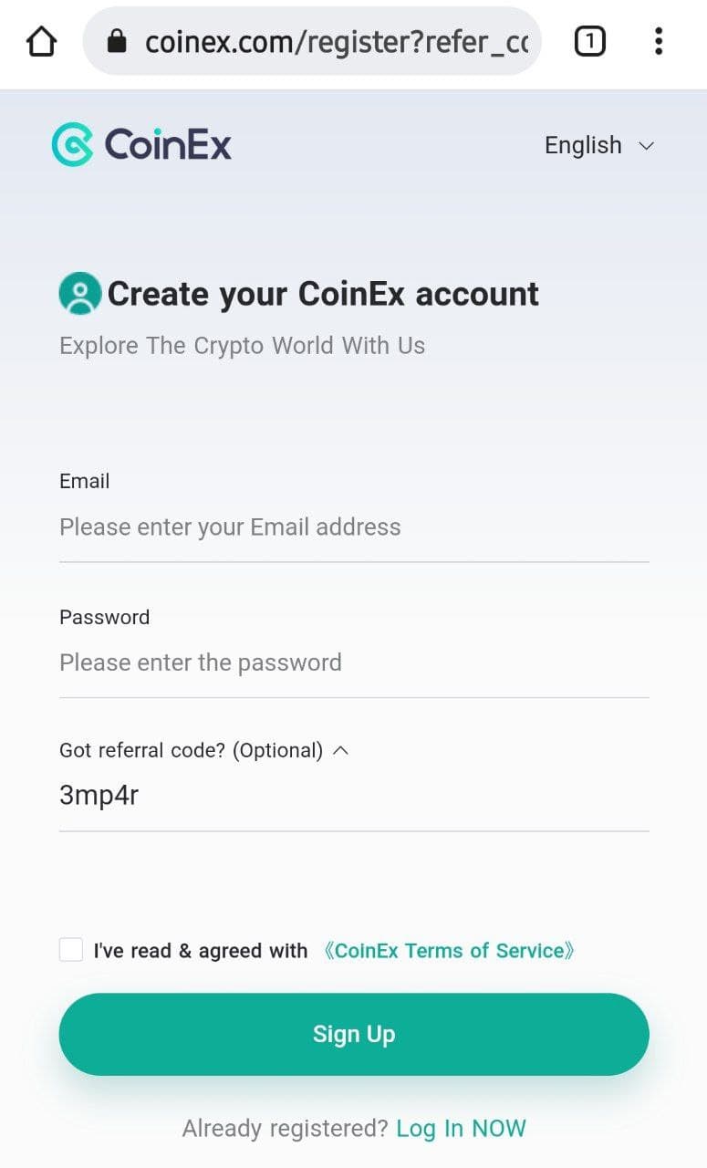 Sign Up Using CoinEx Referral Code & Get 50 CET Tokens Worth ₹300 Free