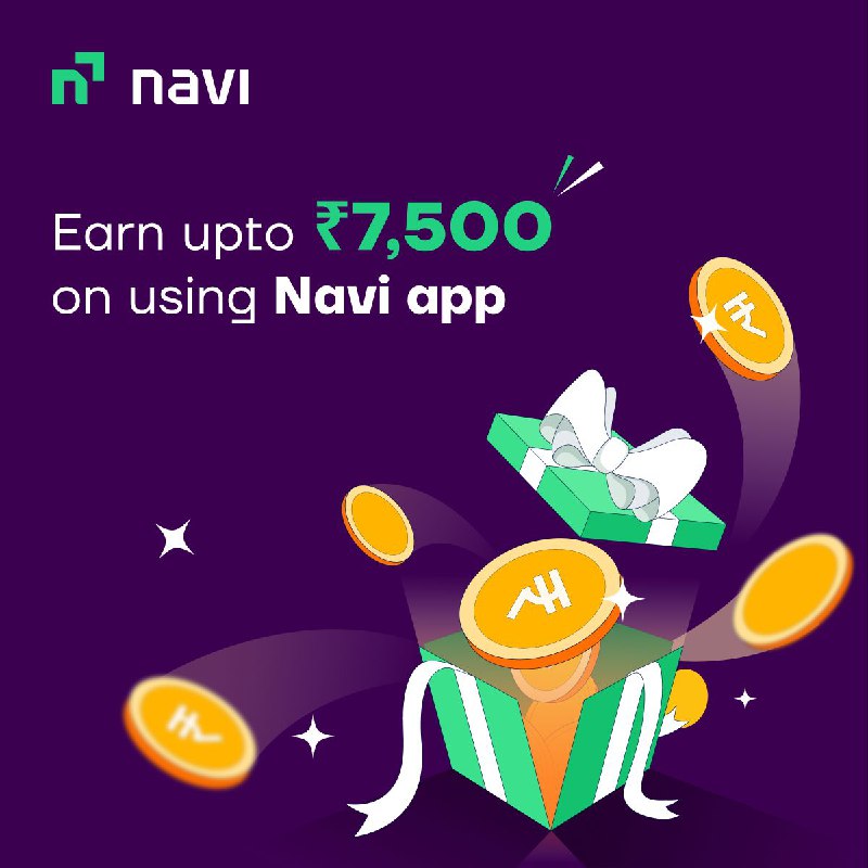 Navi App Refer & Earn - Sign Up & Earn Flat ₹300 Instantly | Proof