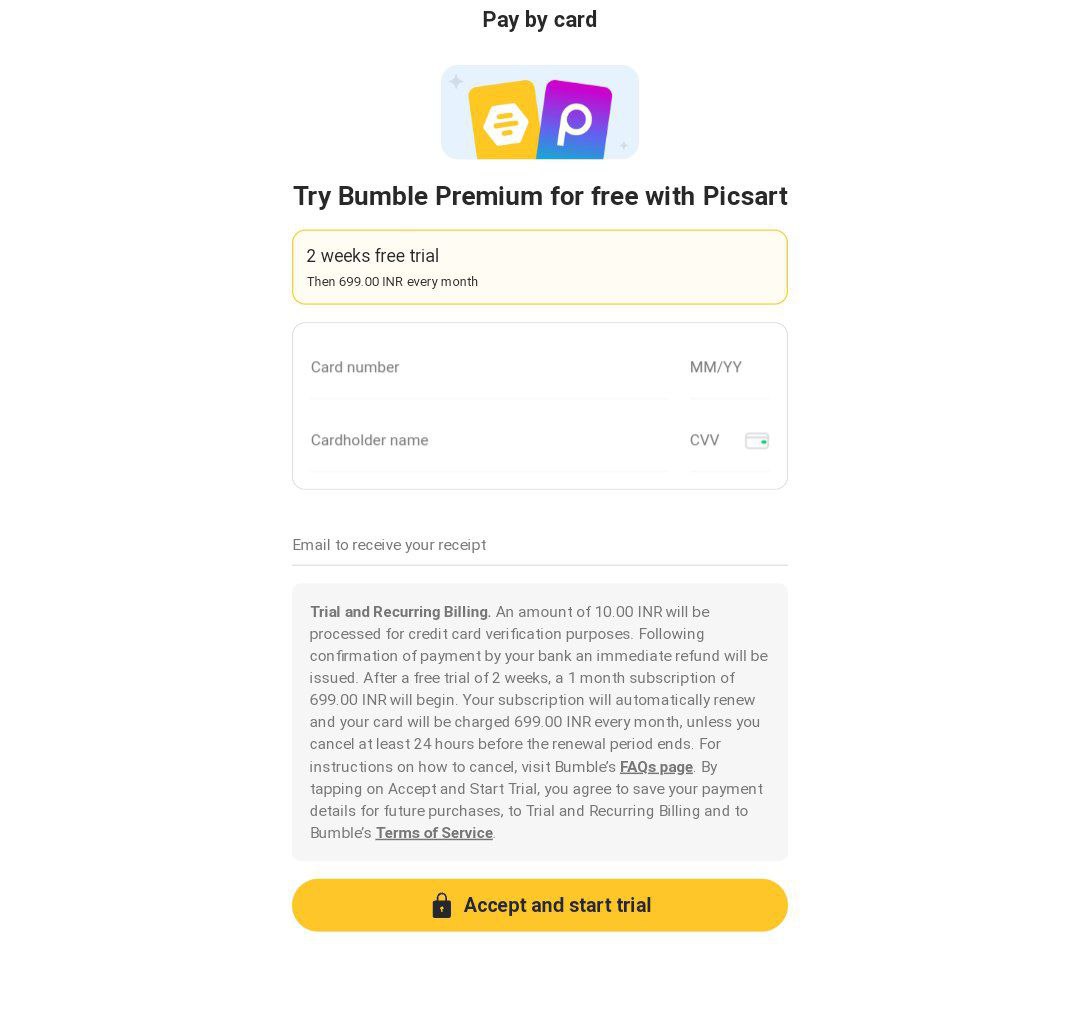 Free Bumble Premium Subscription Trial Offer 2023
