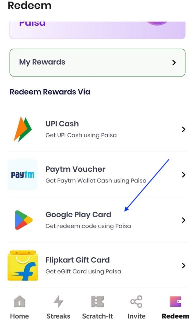 Cash Mojo App, Google Play Gift Card Earning App, Free Redeem Code